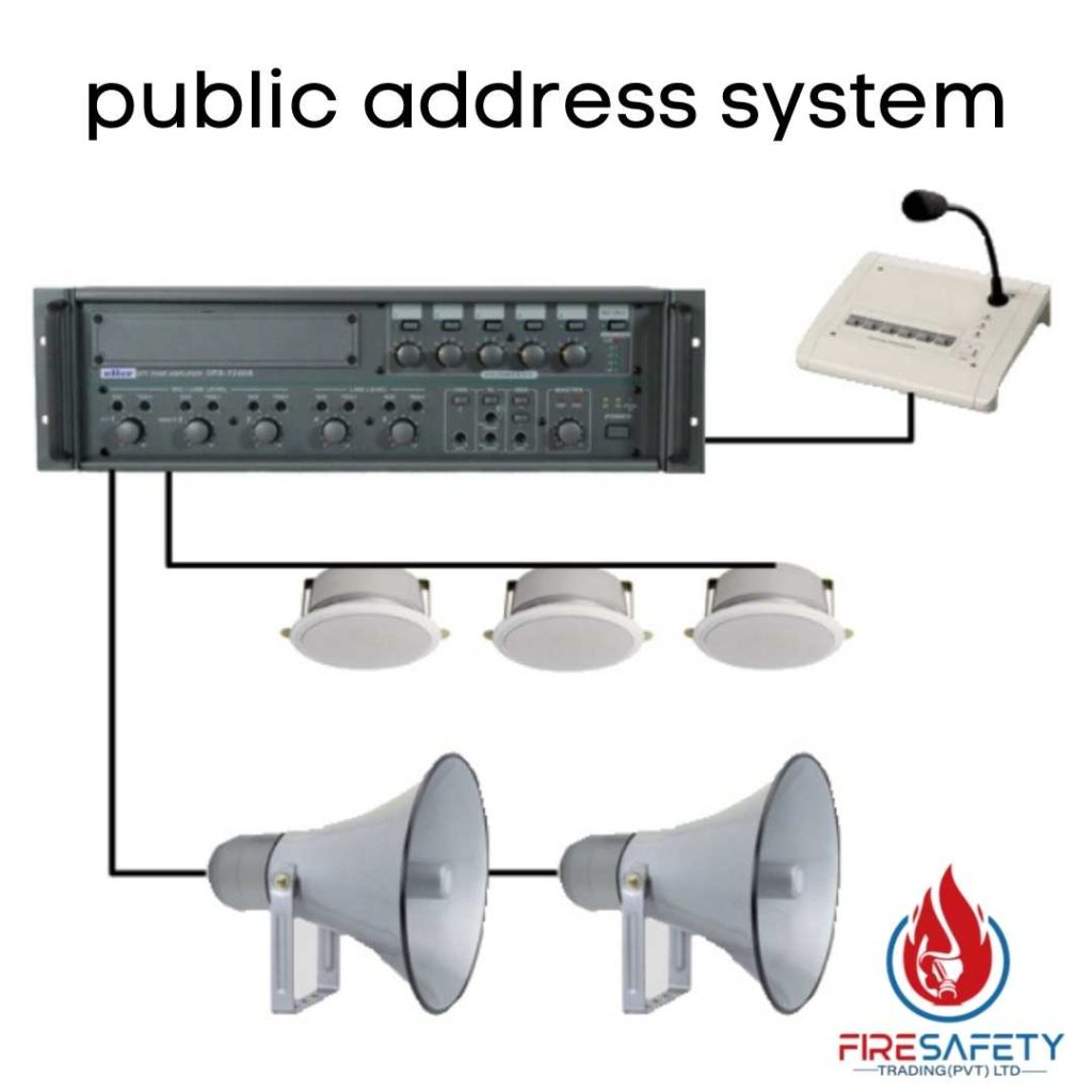 public address system Fire Safety Trading (Pvt) Ltd