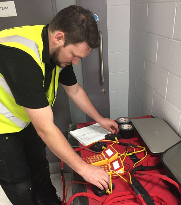 Room Integrity Testing