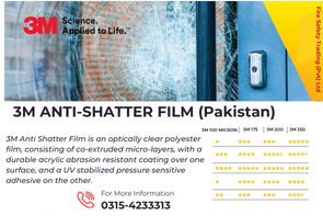 3M Anti Shatter film