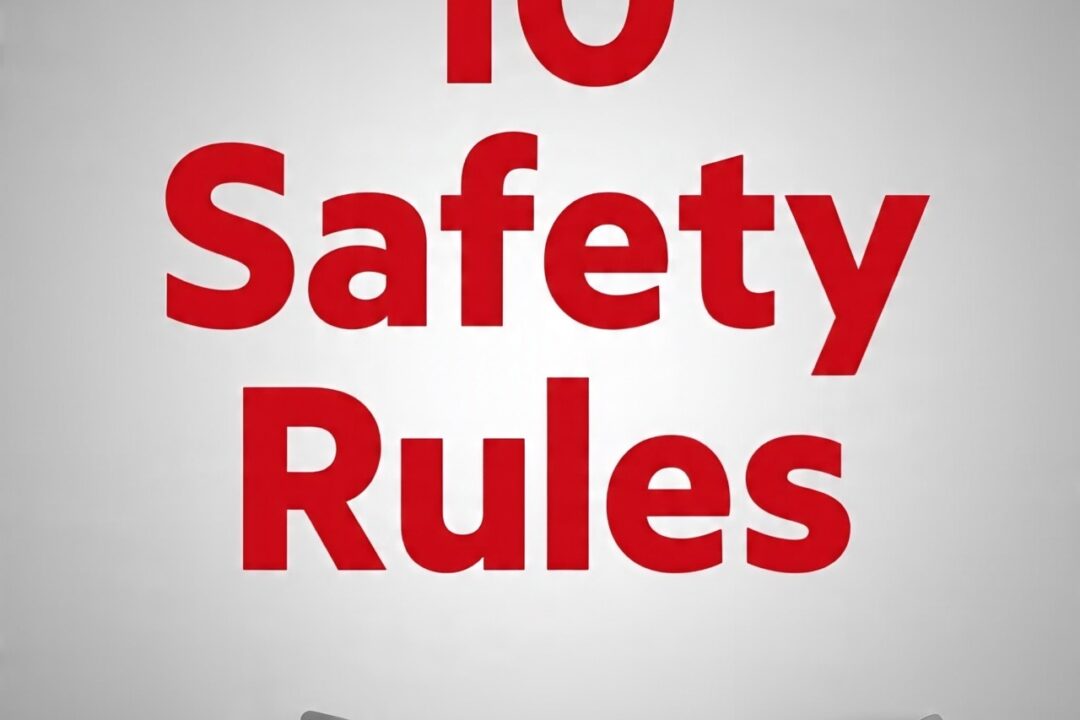 What are 10 Safety Rules?
