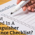 Fire Extinguisher Maintenance Checklist – Tips & Services