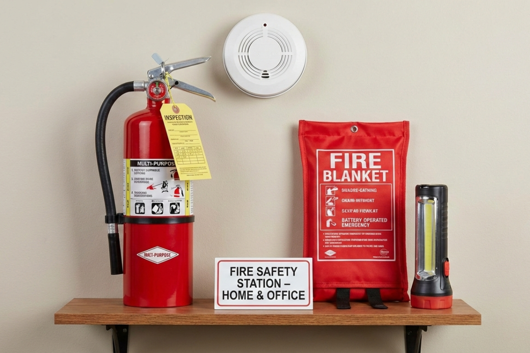Essential Fire Safety Equipment for Homes and Offices