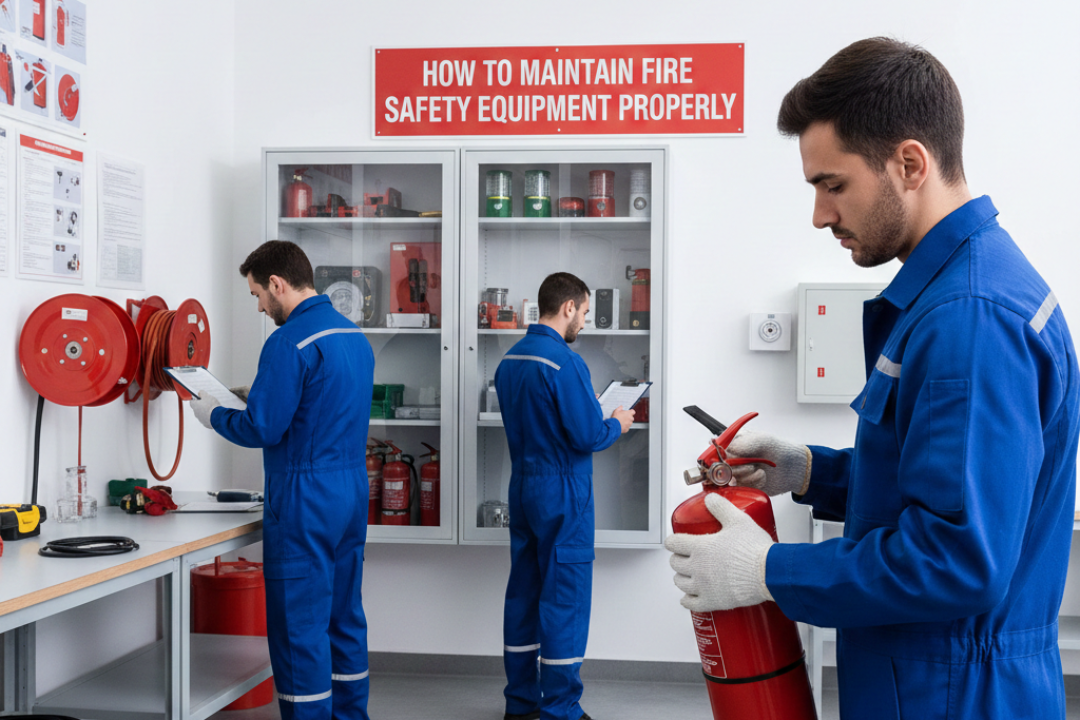 How to Maintain Fire Safety Equipment Properly
