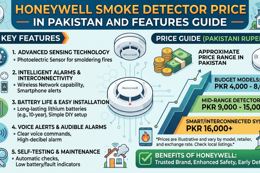 Honeywell Smoke Detector Price in Pakistan and Features Guide