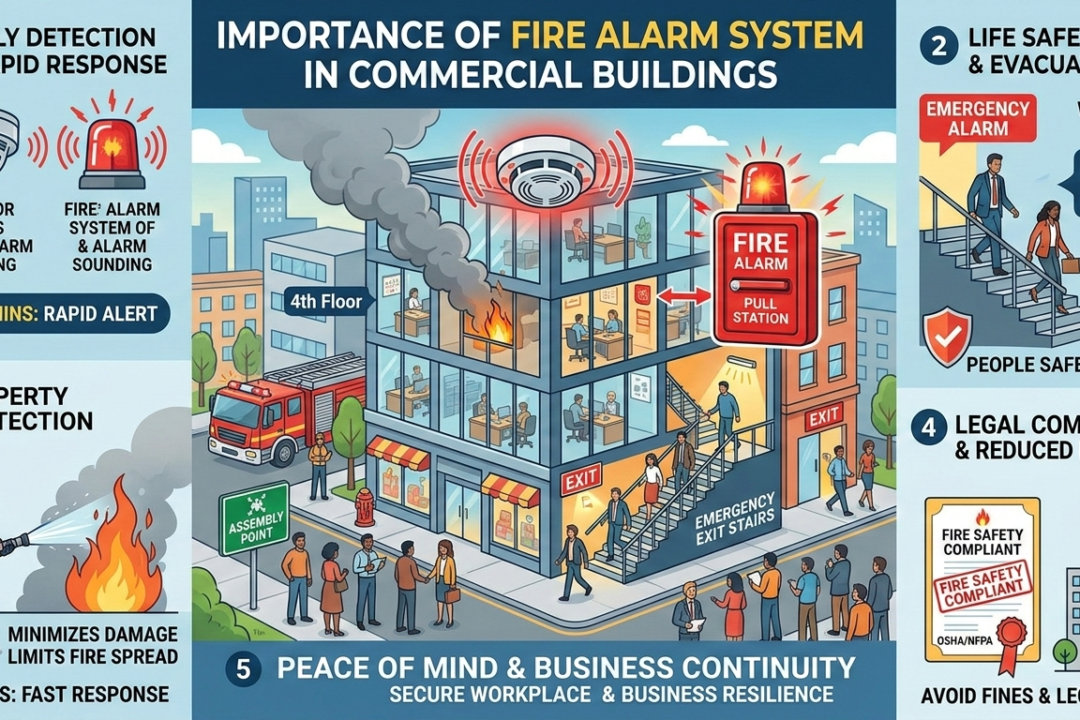 Importance of Fire Alarm System in Commercial Buildings