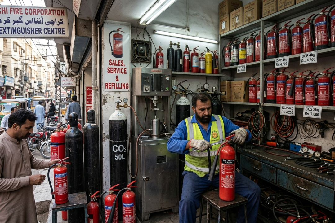 Best Fire Extinguisher Brands and Prices in Karachi
