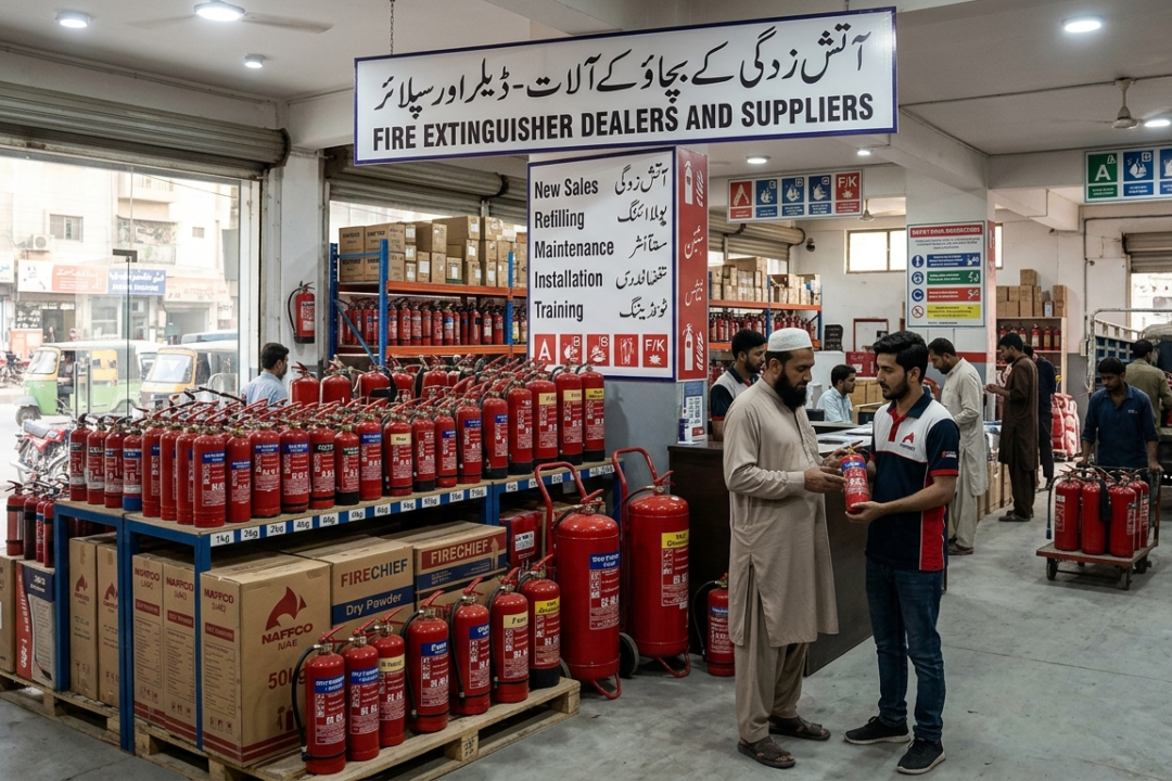 Fire Extinguisher Dealers and Suppliers in Karachi