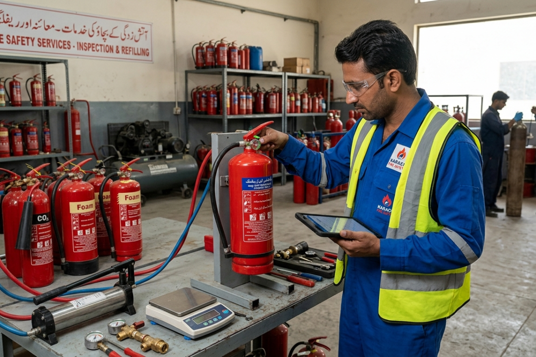 Fire Extinguisher Inspection and Maintenance Cost in Karachi