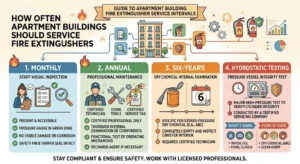How Often Should Apartment Buildings Service Fire Extinguishers?