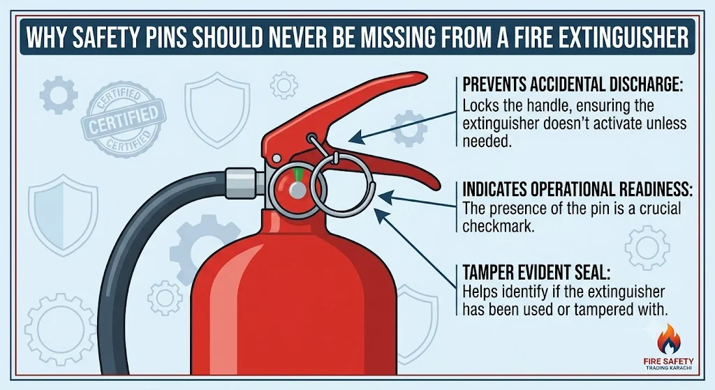 Why Safety Pins Should Never Be Missing From Your Fire Extinguisher