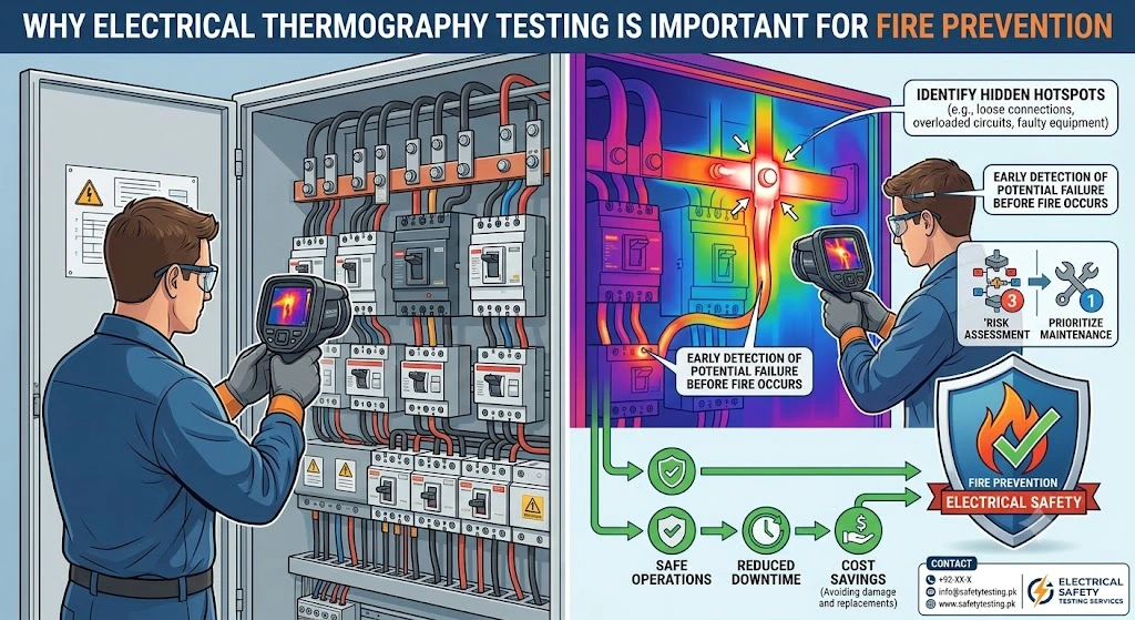 Why Electrical Thermography Testing is Important for Fire Prevention