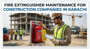 Fire Extinguisher Maintenance for Construction Companies in Karachi