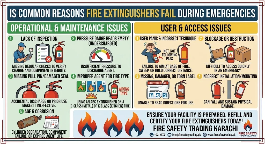 fire extinguisher refilling in Karachi